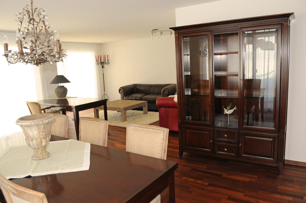 Victoria Alpine Park Apartment Kandersteg Bagian luar foto