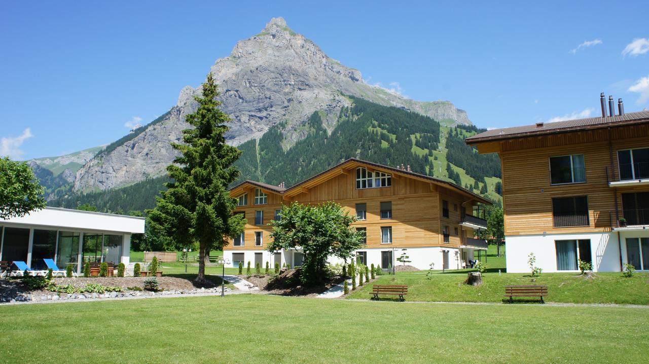 Victoria Alpine Park Apartment Kandersteg Bagian luar foto