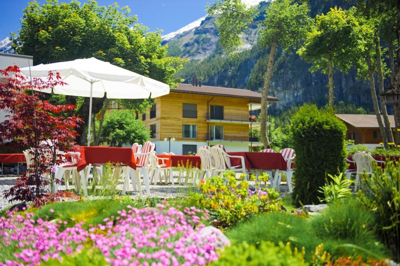 Victoria Alpine Park Apartment Kandersteg Bagian luar foto